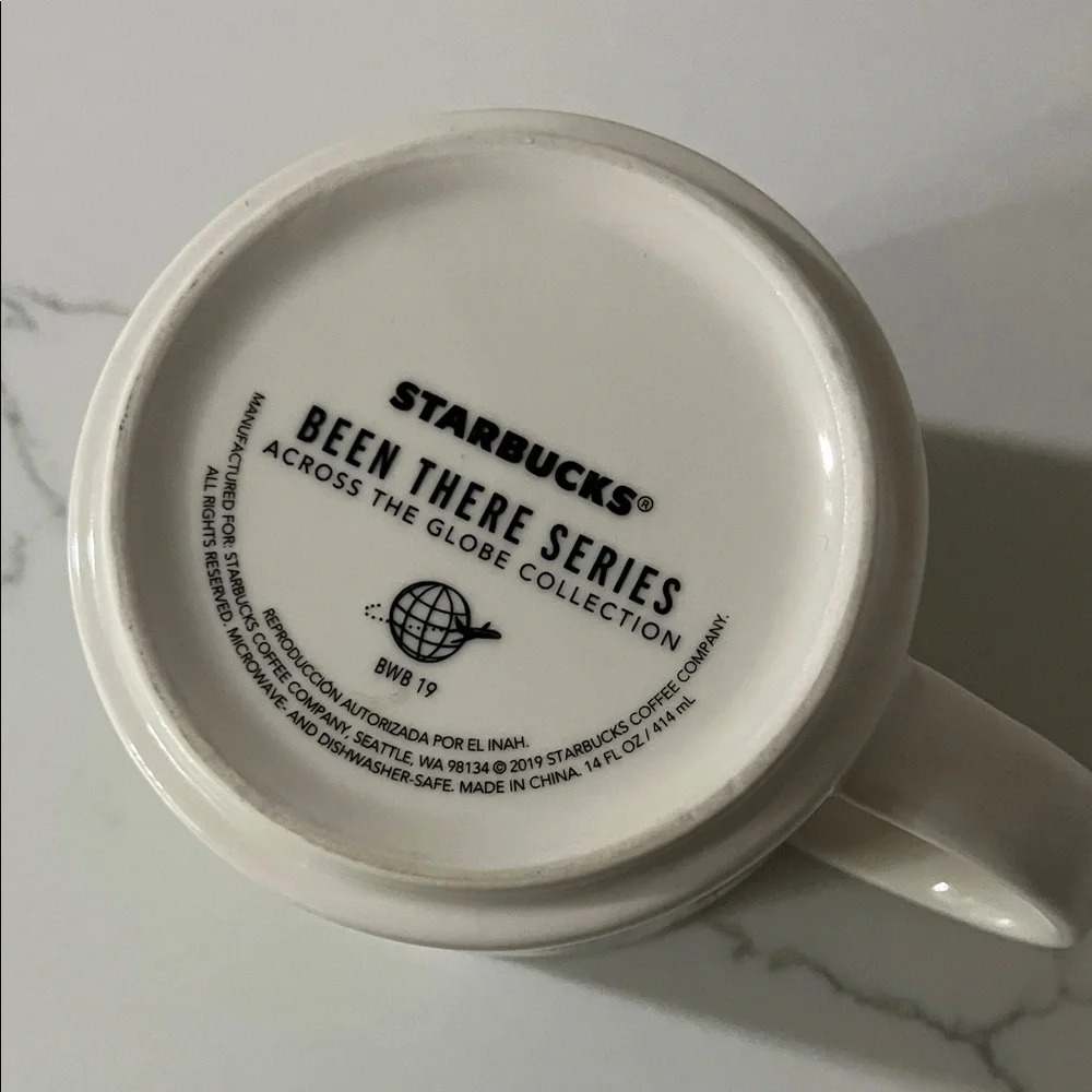 Starbucks been there series Mexico Themed Green and White Mug - Picture 5 of 5